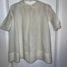 Antique Beautiful Baby gown dress long sleeve Hand Made