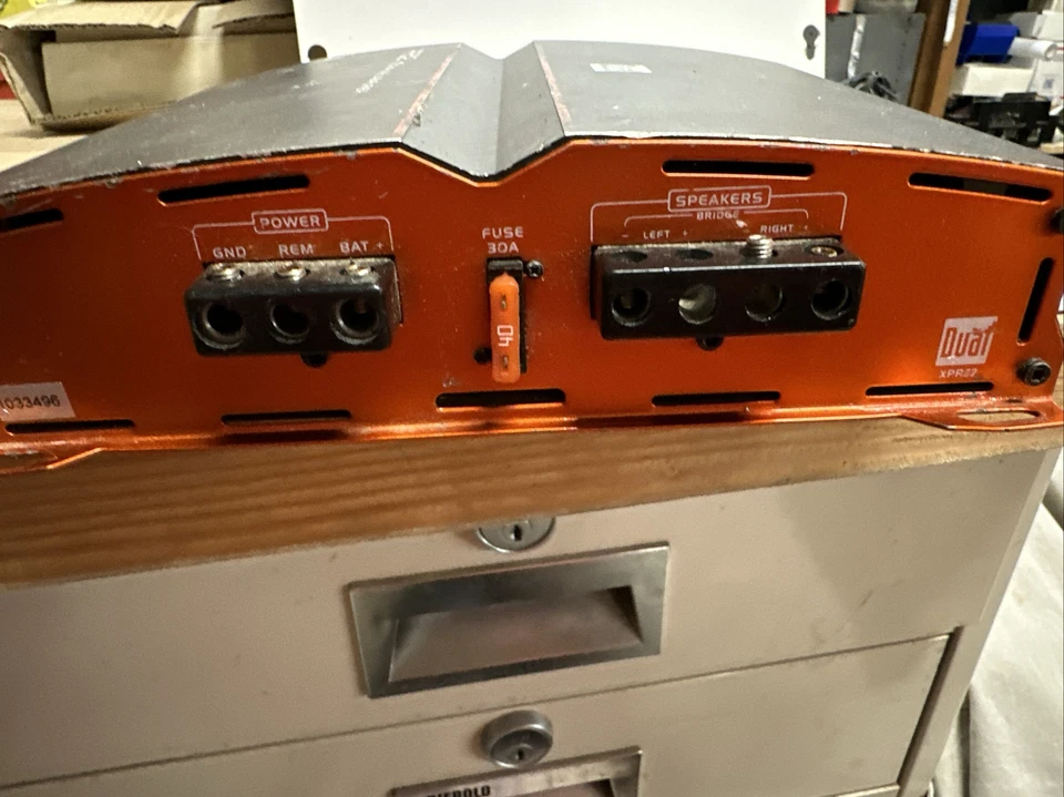 Dual XPR52 600 Watt 2 / 1 Channel Car Stereo Amplifier Bridgeable 2 Ohm Amp - Image 3 of 3