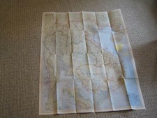 MAPA DE COLECCIÓN DE VIETNAM, CAMBOYA, LAOS Y TAILANDIA National Geographic febrero 1967