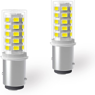 12 Volt Brake Lights 1157 2057 2357 7528 BAY15D 6000K Bright White LED Bulbs ...