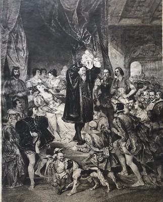 Geburt Von Henri IV Nach Deveria Von Ramus Pau Bourbon Navarre Auf Pergament