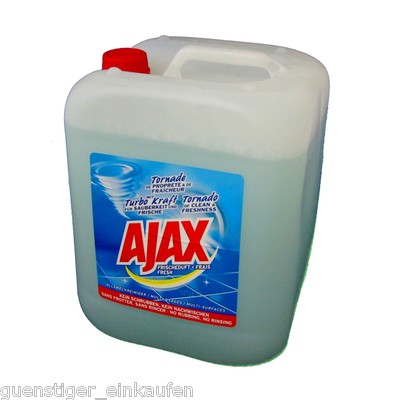 10L Liter Ajax Allzweckreiniger Frischeduft Gastropack Großpack Tornado