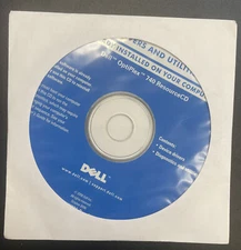 Dell OptiPlex 740 Resource CD Device Drivers Diagnostics & Utilities P/N# OUT207