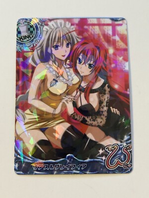 Sexy Group High School DxD Anime Doujin Waifu Art Card R08