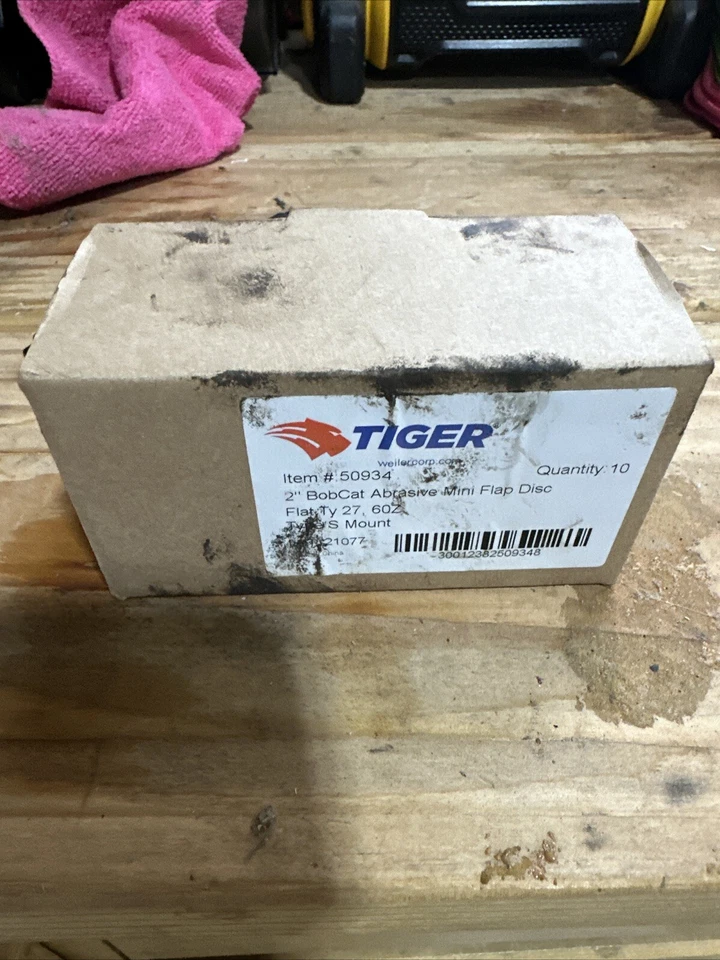 Weiler 50934 Bobcat 2" Diameter, 60 Grit, Zirconium, Plastic Backing, QTY 10 - Image 4 of 4