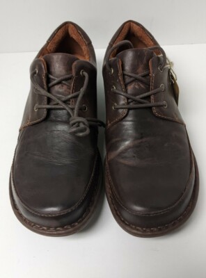 NEW BORN men\'s nigel 3-eye oxford shoes in brown Born Mens Nigel 3-Eye Casual Shoes Saddle Tan Leather  main image 3