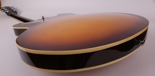 Left Electric Jazz guitar ES335 Rosewood Fingerboard Semi-Hollow Fixed Bridge - Picture 4 of 6