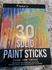 Zenacolor 30 Solid Paint Sticks kids 