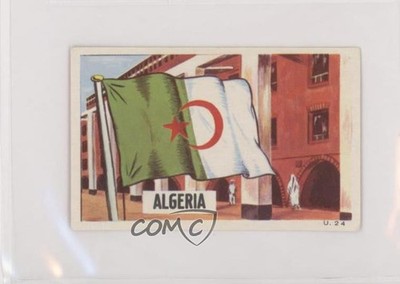 1965 Dandy Gum Flag Parade Algeria #U.24 f5h