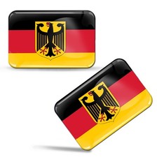 Germany Flag 3D Silicone Gel Sticker – EU Made | F 34