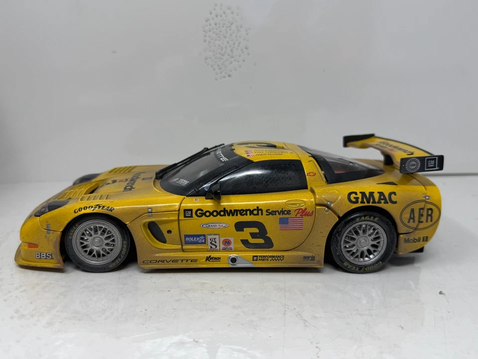 Action Nascar RCCA 3 Dale Earnhardt GM Goodwrench 2001 Corvette C5R 1:18 Diecast - Image 3 of 4