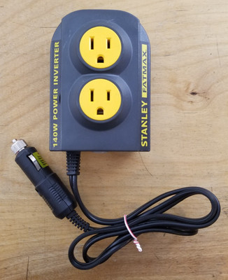 Stanley Fatmax 140 Watt Power Inverter PCI140