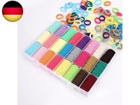 480 StüCk Haargummis MäDchen, 24 Farben Haargummis Klein, Bunt Elastisch Mini Z
