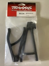 Traxxas Heavy-Duty Left Rear Upper/Lower Suspension Arm Set (Black) 8634 NEW
