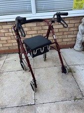 Roma heavy Duty 4 Wheel Lightweight Walker