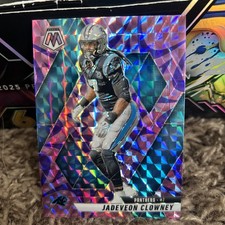 2025 Panini Mosaic -Jadeveon Clowney #163 Reactive Blue Mosaic Prizm