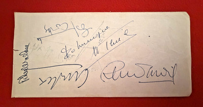 FR33-SIGNATUREN STAR-ANNY CORDY-P.WALKER-ANDREX-ROSE AURIL-MARCEL THILL-1950