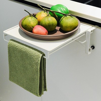 Kitchen Cabinet Door Organizer Countertop Shelf for Kitchen Bathroom Balcony