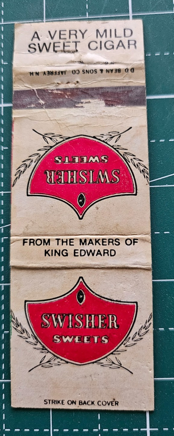 Swisher Sweets Cigar "Matchcover"