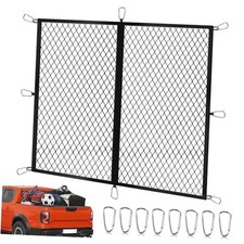 Cargo Net for Pickup Truck Bed 4'×4' Stretches to 7'×7', Highly Elastic Truck 