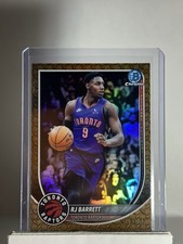 2025-26 Bowman Chrome - RJ Barrett Steel /100 SP Toronto Raptors 🔥