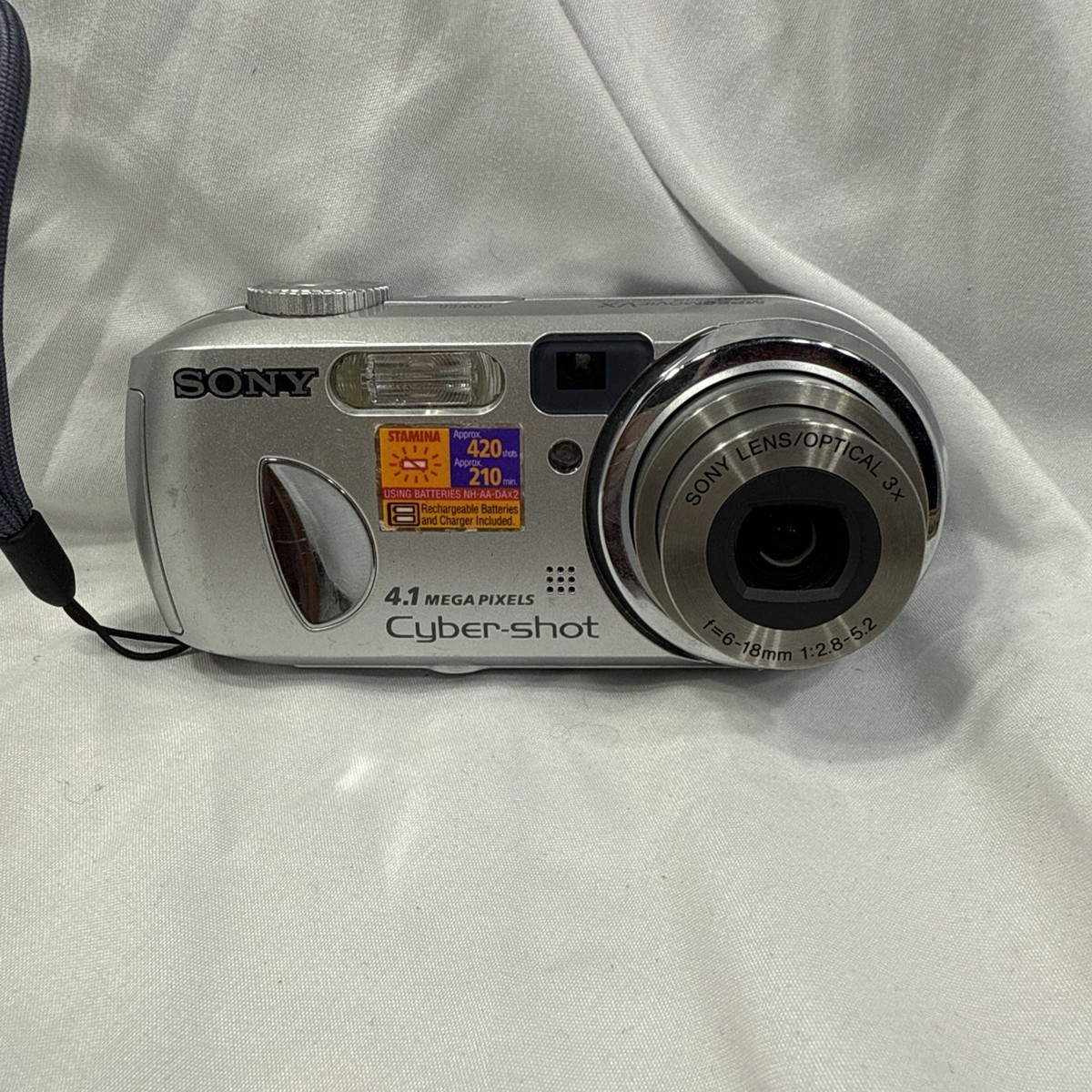 Sony Cyber-Shot DSC-P73 - 4.1MP Digital Camera (batteries Excluded