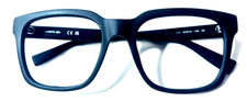 LACOSTE L967S 010 SQUARE BLACK AUTHENTIC FULL RIM EYEGLASSES FRAMES 55-19-145