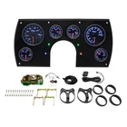 GlowShift Cluster Dash Pod Tinted 7 Gauge Set for 82-89 Chevy Camaro 3rd Gen