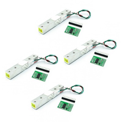 Set aus vier hochpr?zisen digitalen W?gezellen f��r das Wiegesystem HX711