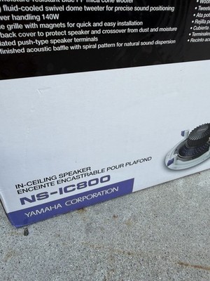 Yamaha NSIC800 2-Way White RMS Speakers - Pair for sale online | eBay