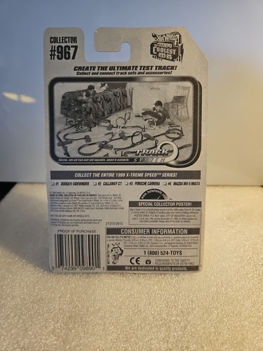 Hot Wheels X-Treme Speed Series #3 of 4 -- Porsche Carrera -- Sammler #967 - Bild 7 von 8
