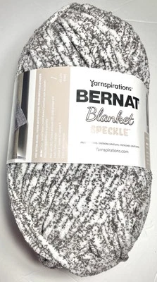 BERNAT BLANKET SPECKLE Yarn. 1 Ball 10.5 Oz. DAPPLE SHADOW. I Combine Ship