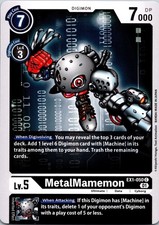 MetalMamemon EX1-050 Black Common Ultimate  Digimon CCG Card 