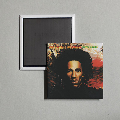 Bob Marley & The Wailers - Natty Dread Album Cover Locker Fridge Magnet