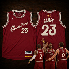 Adidas NBA Lebron James 2015 Cleveland Cavaliers Christmas Day Jersey Size XL