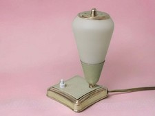 sehr seltene alte Nachttischlampe / Tischlampe, 1950er Jahre