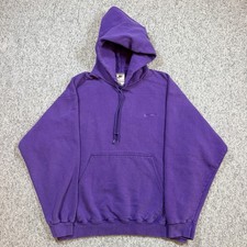 Vintage 1990s Nike Purple Hoodie Size Medium Made In USA