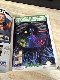 GamePro Video Game Magazine January 1990 #6 Vintage Nintendo Sega Atari