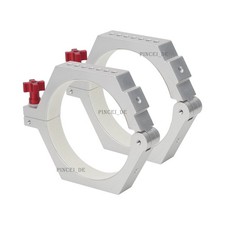 Pair of S8233 114mm Astronomical Telescope Tube Ring Hoop CNC Processing
