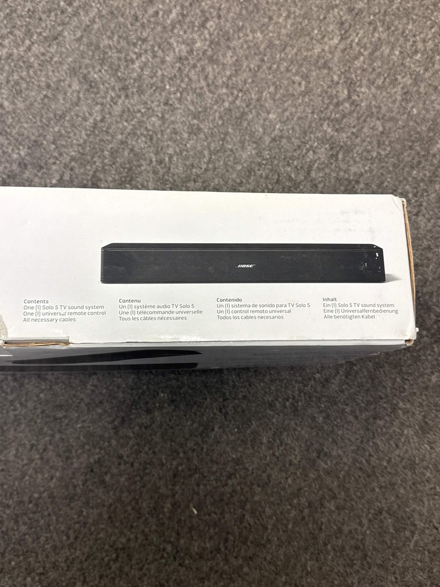 3/11購入　Bose Solo 5 TV sound system Bose Solo 5 TV Soundbar for sale online | eBay