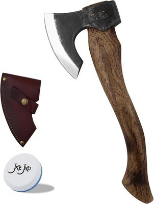 The Berserker - Camping Hatchet - Bushcraft Axe for Wood Chopping Carving
