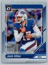 2024 panini donruss optic football josh allen holo prizm #19