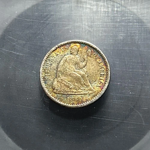 1860-O Seated Liberty Half Dime / New Orleans Mint