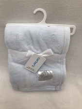 Carters Dream Big Blue Airplane Baby Blanket Security Lovey Fleece Boys 30x40