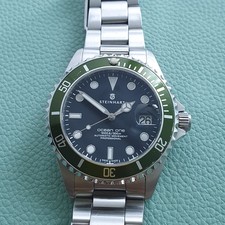 Steinhart Ocean 39 Kermit 39mm Automatic Divers Watch .050
