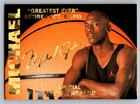1993-94 MICHAEL JORDAN SPECIAL CHICAGO BULLS RETIREMENT CARD ONE OF 15,000