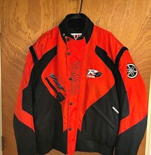 Vintage Yamaha Team Wear R6 Jacket 2XL Red Black Textile 2-in-1 Racing Coat