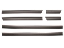Holden Commodore Rubber Body Mould + Chrome Strip Set VH SL/E Sedan Wagon sle...