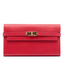 Hermès Epsom Kelly Longue Portefeuille long wallets