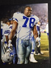Leon Lett Autographed Dallas Cowboys 8x10 Photo Signed IP My COA Super Bowl NFL